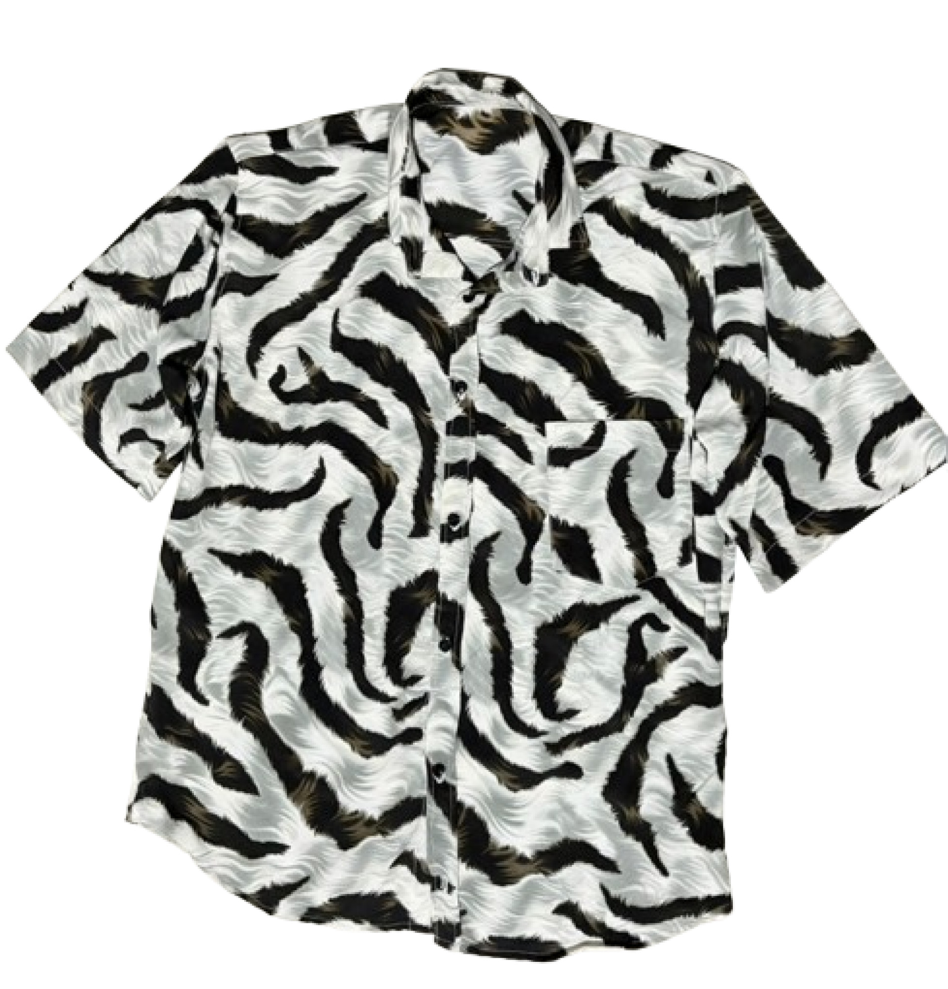 White print shirt for the weekend