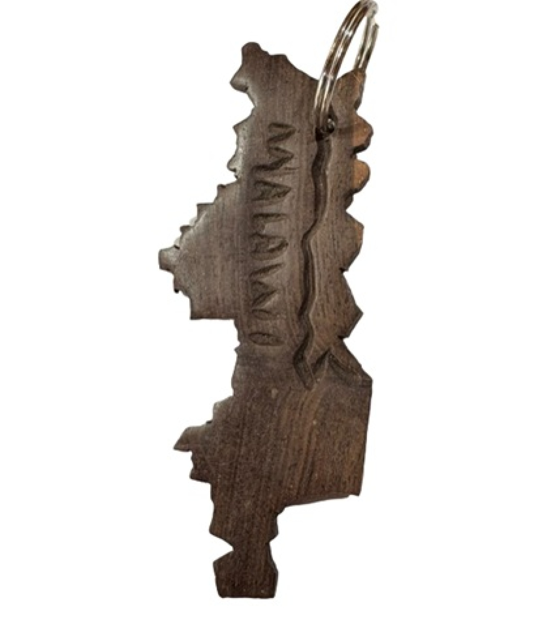 The Warm Heart of Africa Keychain