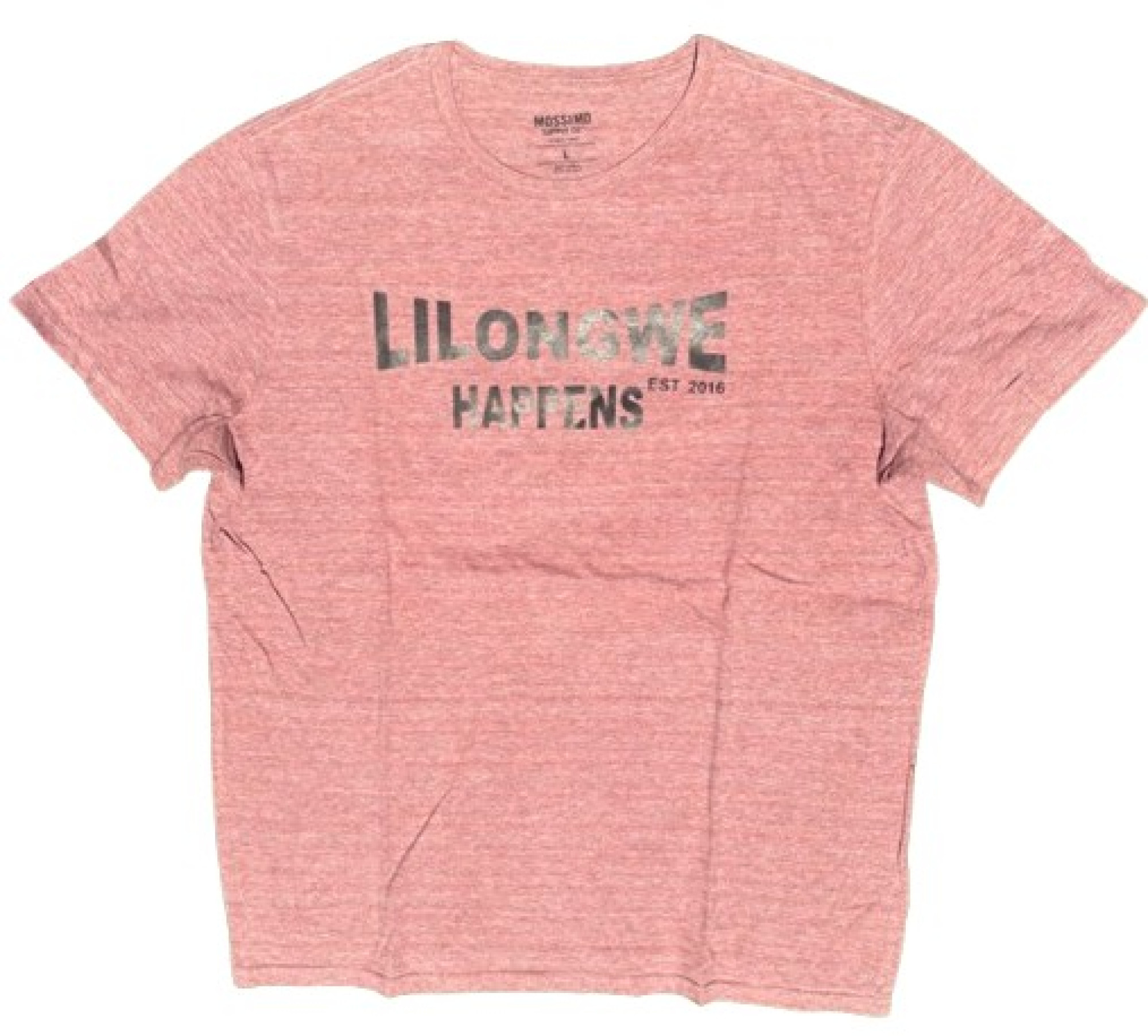 Lilongwe Happens Heather Red T-Shirt