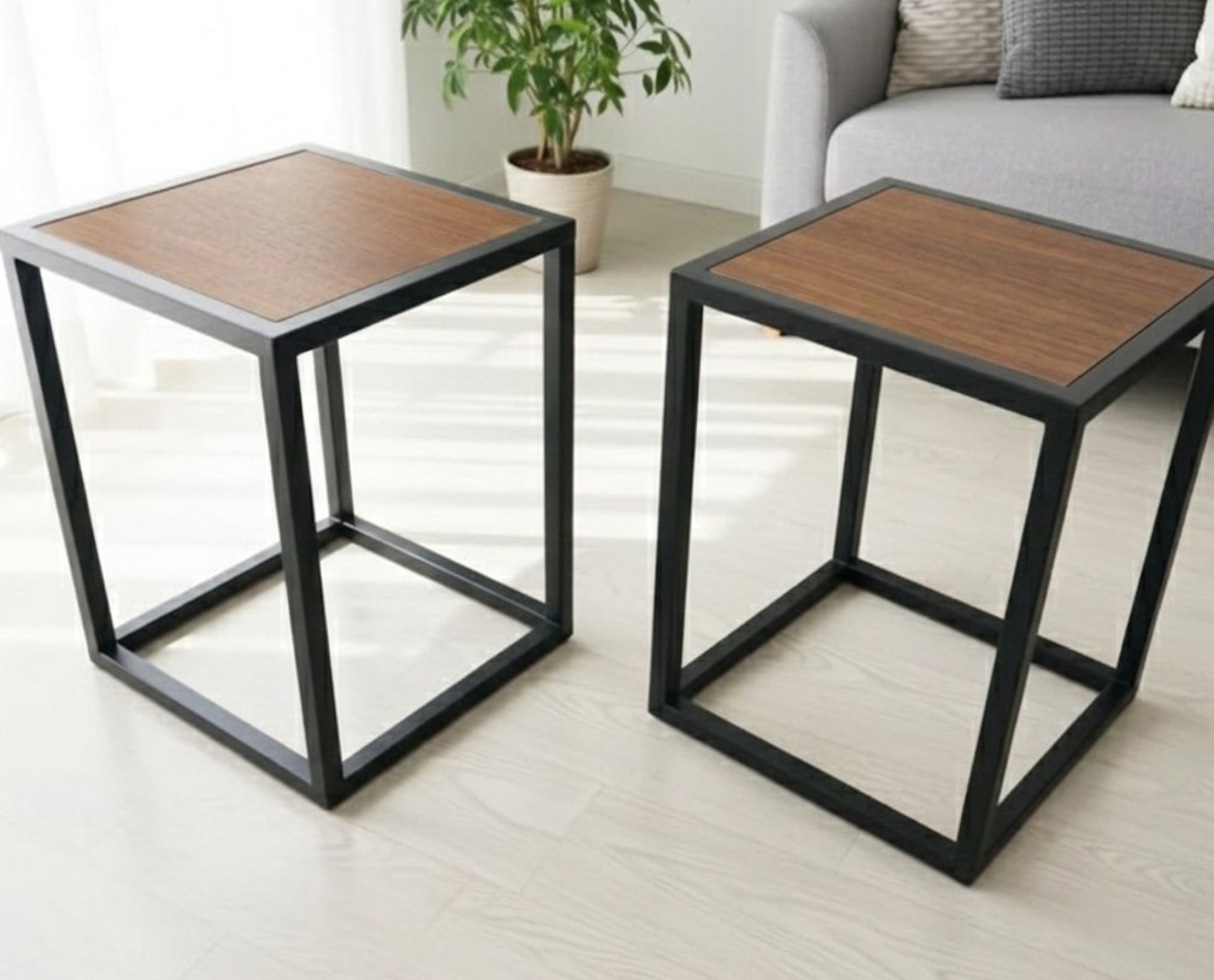 The Modern Cube Side Table Stool